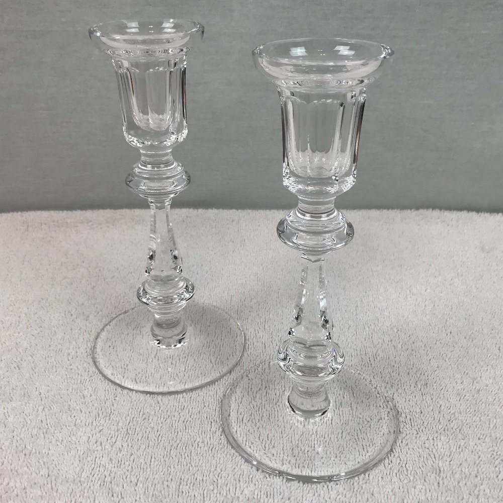 Waterford Cut Crystal CURRAGHMORE Candlesticks